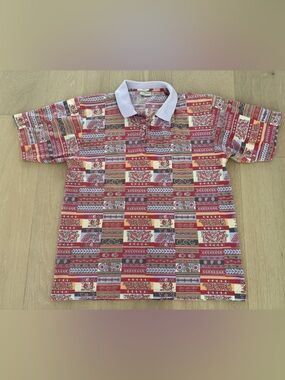 Vintage Sergio Tacchini polo shirt - made in Italy